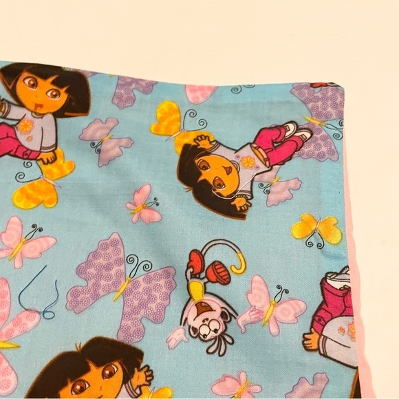 Dora the Explorer Boots Pillowcase Homemade 21” x 13” Pillow Case - Picture 6 of 16
